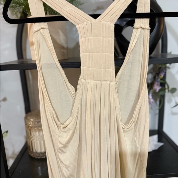 coco + carmen Cream Women's Dress with kimono on top - Picture 5 of 11